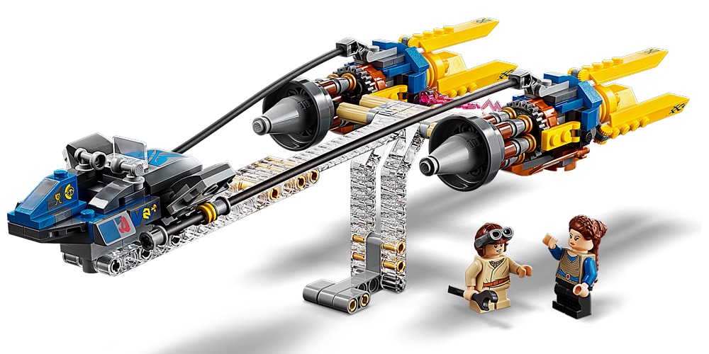 LEGO представляет набор «Подгонщик» Энакина из «Звездных войн: Эпизод 1 – Скрытая угроза»