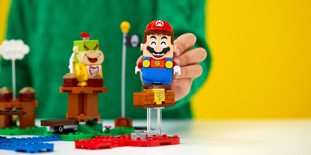 LEGO предлагает поближе взглянуть на наборы Super Mario Adventures