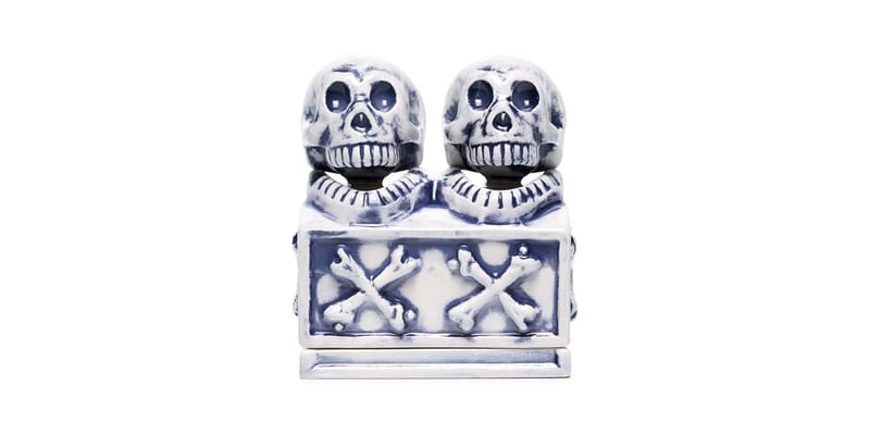 NEIGHBORHOOD Blue Booze Reaper Skull Incense Chamber