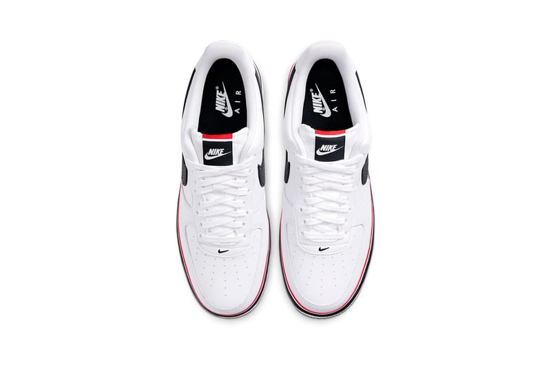 Nike air force 1 outlet low lv8 americana white/obsidian/red