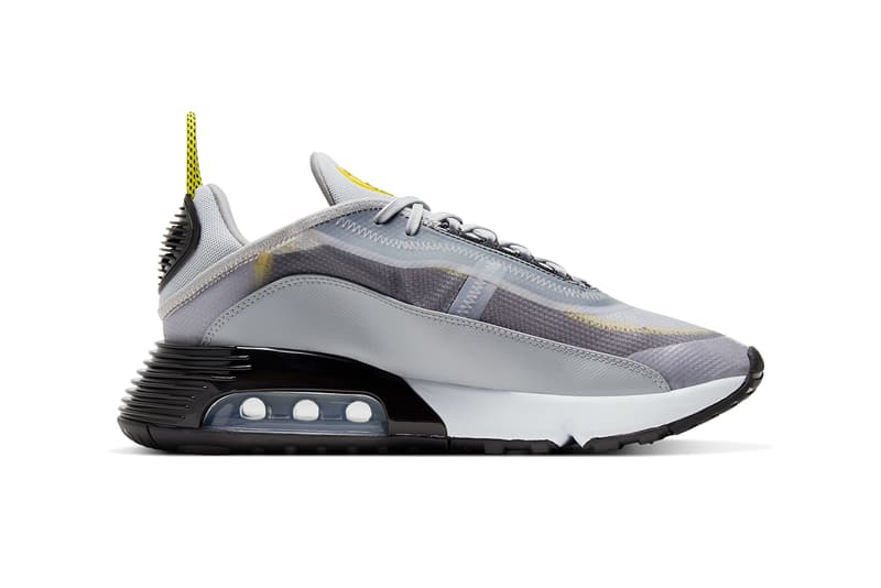 nike 2090 grey yellow