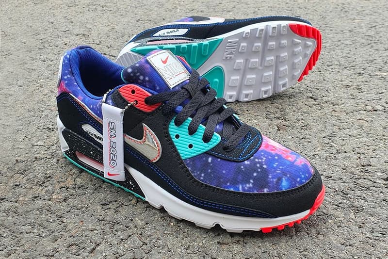 air max 90 blue galaxy
