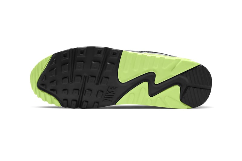 Nike air max 90 neon green and outlet black