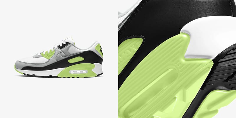 Air max 90 2024 white/particle grey/light smoke/grey/volt