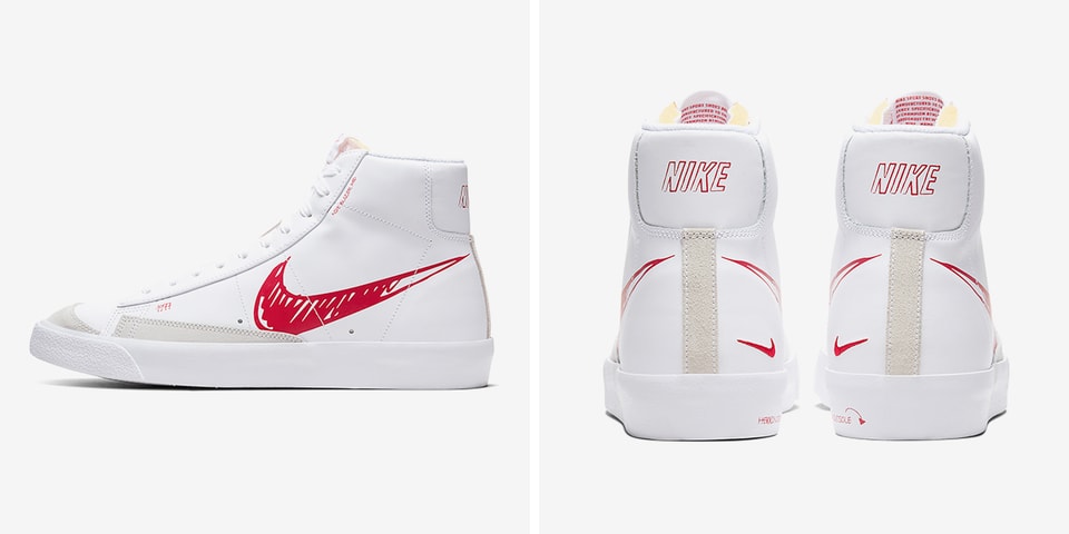 nike blazer sketch