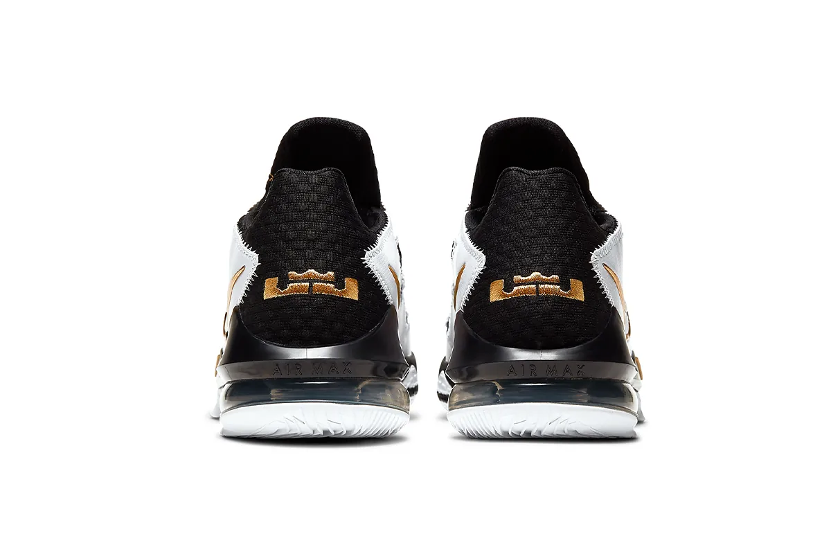 Lebron 17 best sale black gold