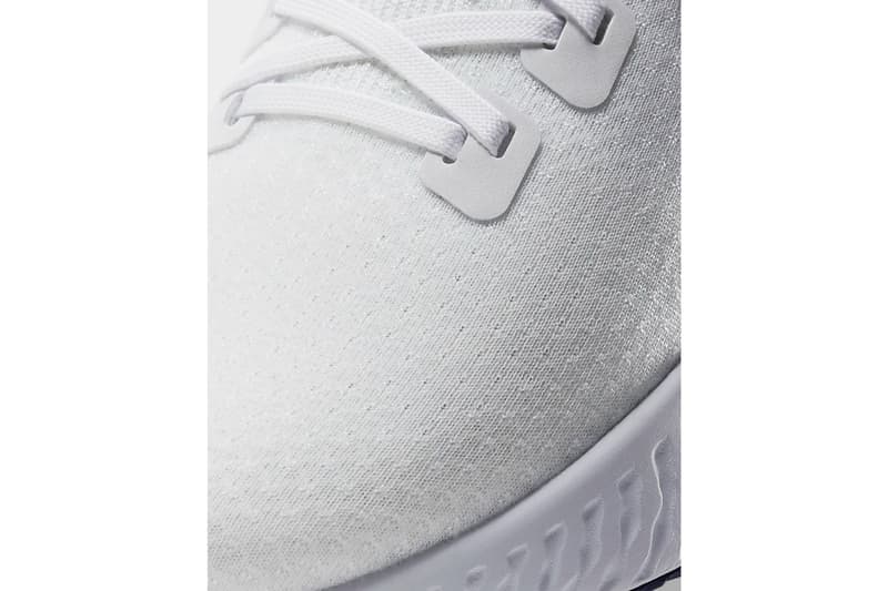 nike react infinity run flyknit men's blue ribbon sports