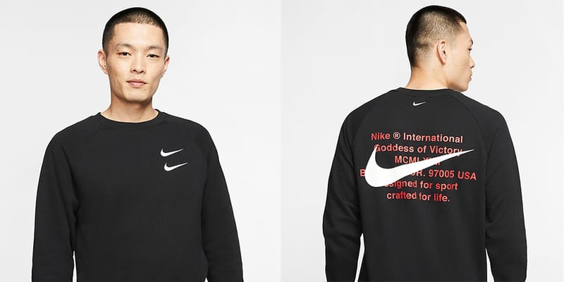 Sweatshirt on sale nike swoosh