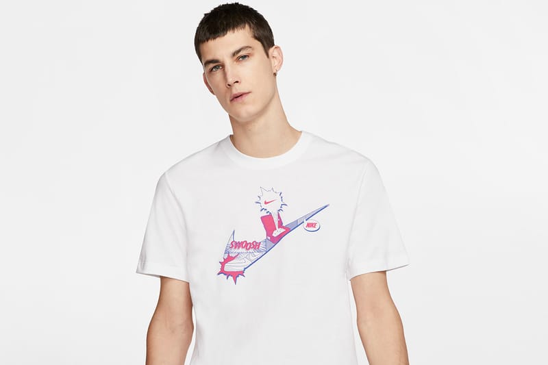 Nike swoosh tie online crew sweatshirt