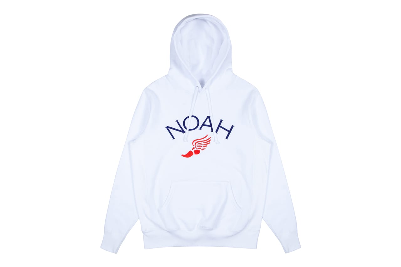 NOAH Embroidered Winged Foot Hoodie Release Info | Hypebeast