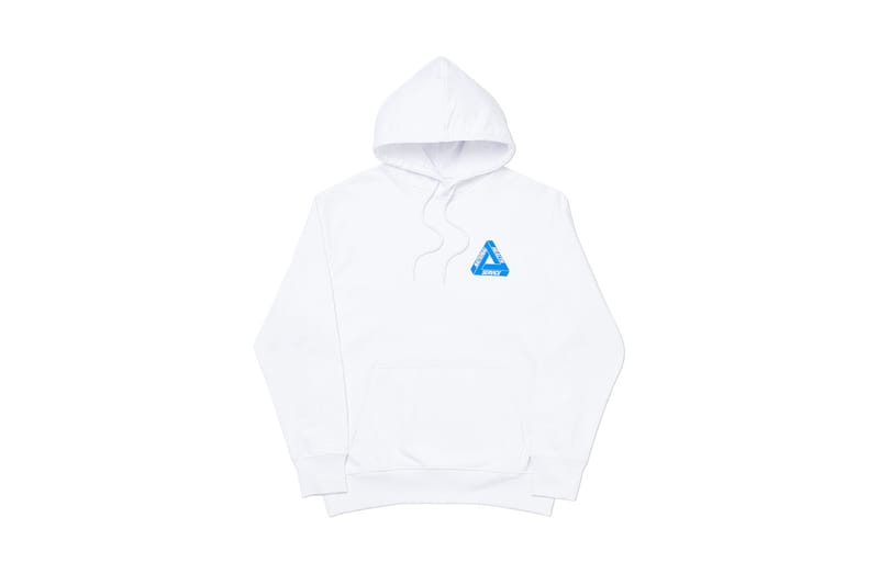 Palace hoodie cheap white