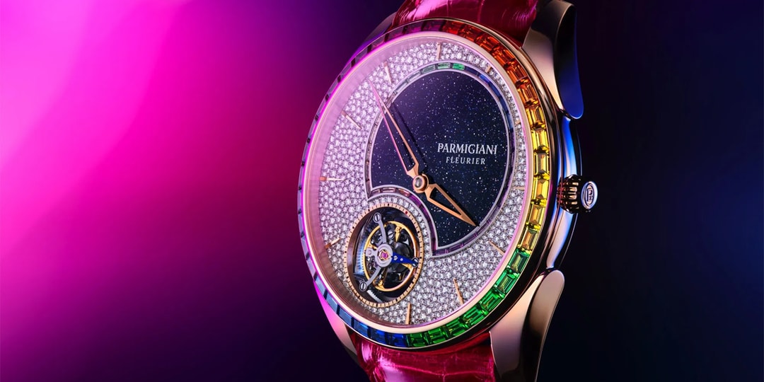 Parmigiani Fleurier создал двойной радужный турбийон, инкрустированный бриллиантами, стоимостью 178 000 долларов США