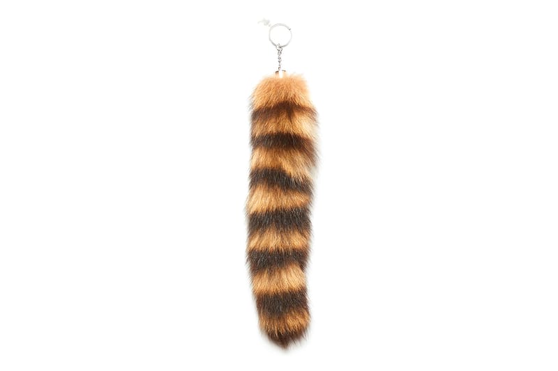 Raccoon 2025 tail keychain