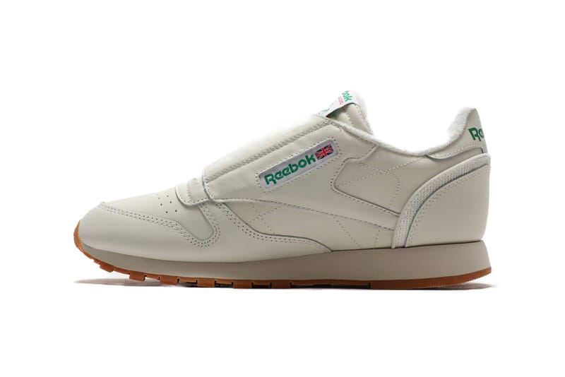 Reebok CL Leather Paper White, Black | Hypebeast