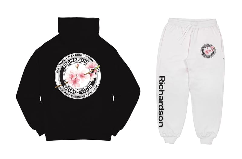ホワイト（10）】Richardson Cherry Blossom Teamster Sweatpants-