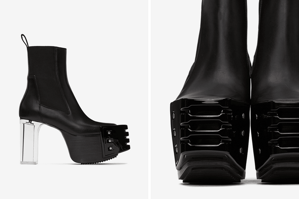 Rick Owens White Grill Kiss Chelsea Boots | Hypebeast Rick Owens White Grill Kiss Chelsea Boots | Hypebeast