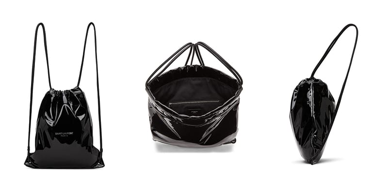 Saint laurent hot sale drawstring backpack