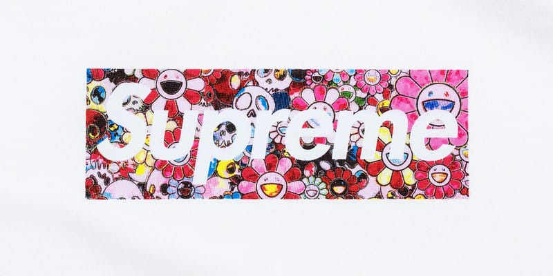 Takashi Murakami x Supreme Charity Box Logo Tee | Hypebeast