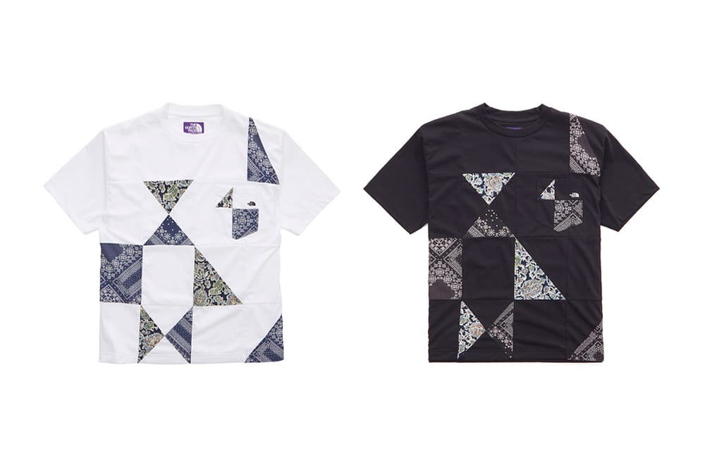 THE NORTH FACE PURPLE LABEL Quilted Patchwork T-shirt | HYPEBEAST