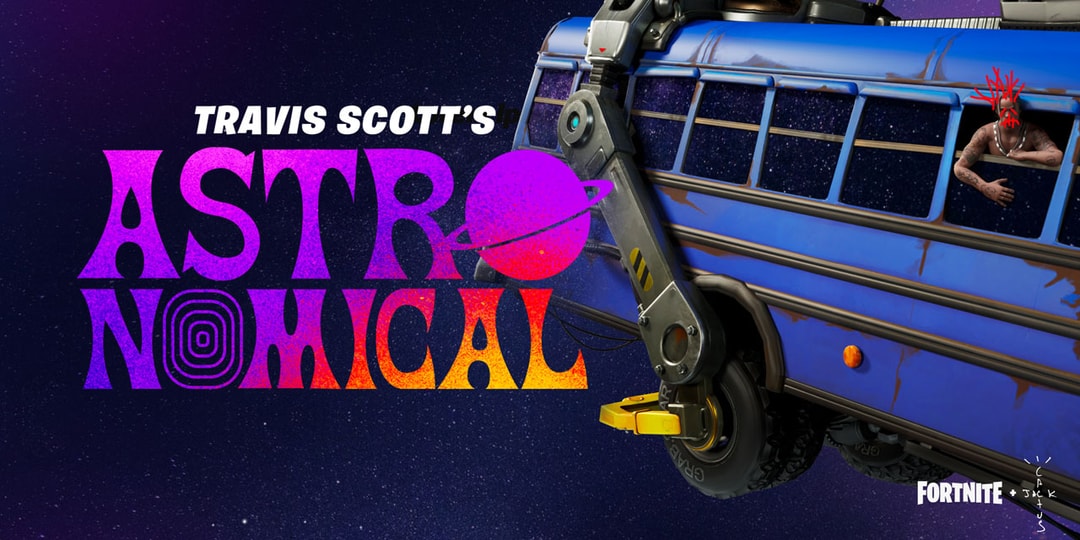 Трэвис Скотт и «Fortnite» объединяются для астрономического «тура»