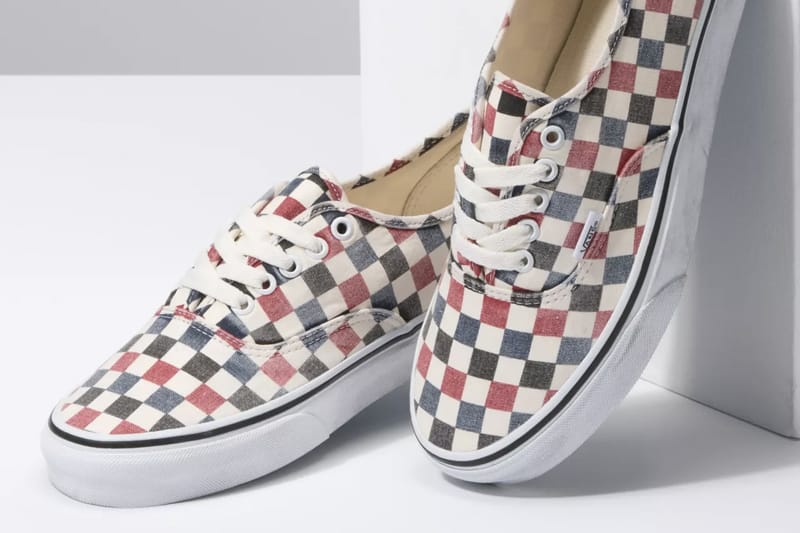 Vans Adds Washed Checkerboard to Slip On Authentic Sport