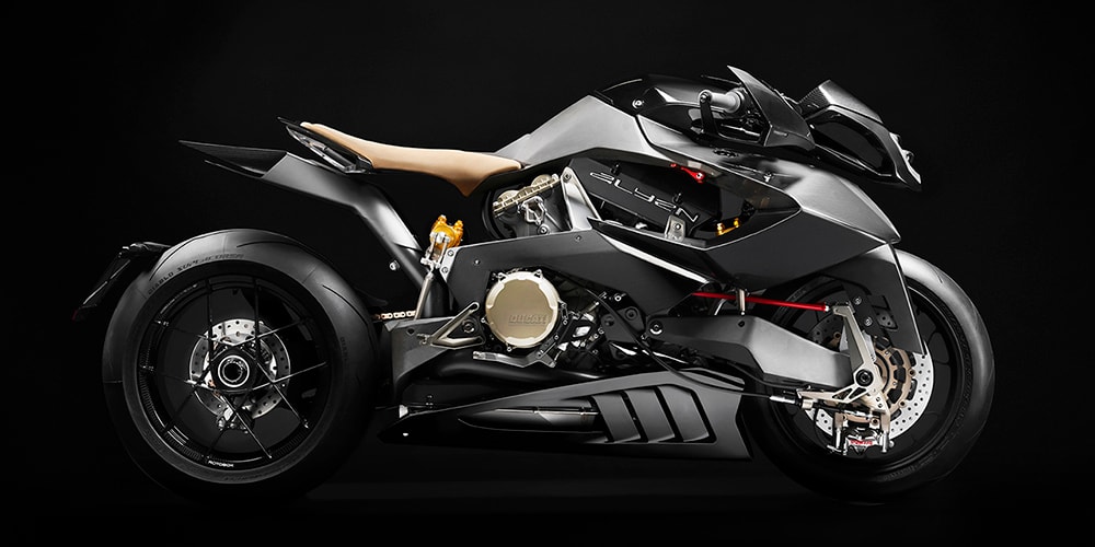 Vyrus создал обтянутый углеволокном супербайк Alien 988 с двигателем Ducati
