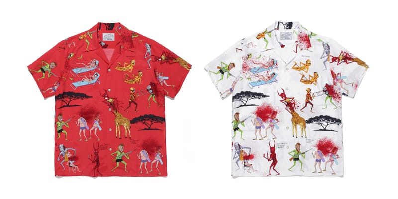 Nasty Neckface x WACKO MARIA Hawaiian Shirts | Hypebeast