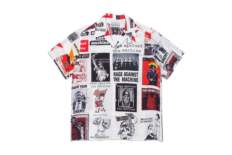 WACKO MARIA x Rage Against The Machine Hawaiian Shirts