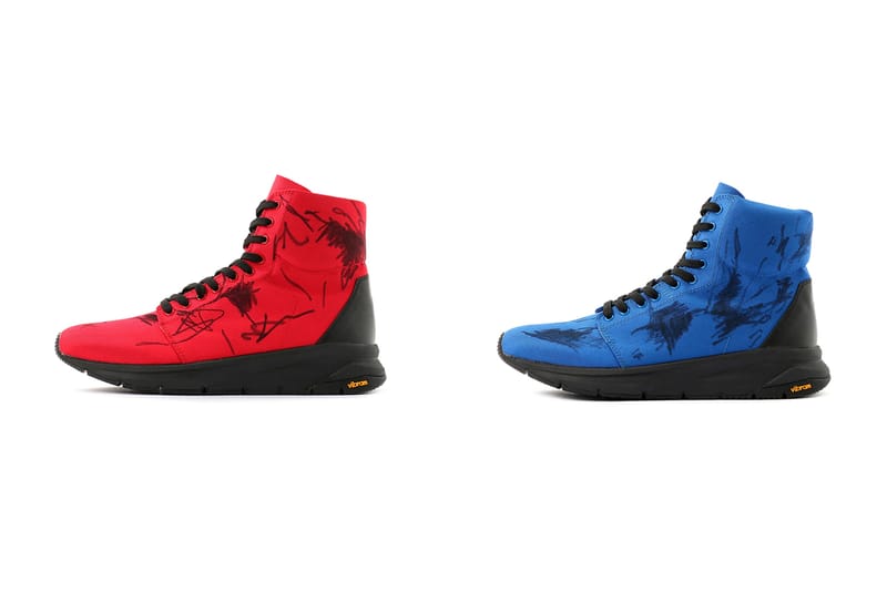 Yohji Yamamoto Vibram Nylon ox Red/Blue | Hypebeast