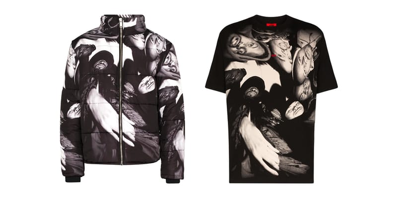 424 x Wu-Tang Clan Print Cotton T-Shirt and Padded Jacket