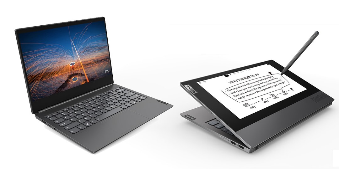 Lenovo ThinkBook Plus с двумя экранами может похвастаться вторым дисплеем e-Ink
