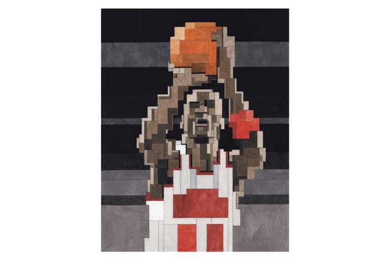 Adam Lister Michael Jordan ジークレープリント Adam Lister Michael Jordan ジークレープリント - メルカリ