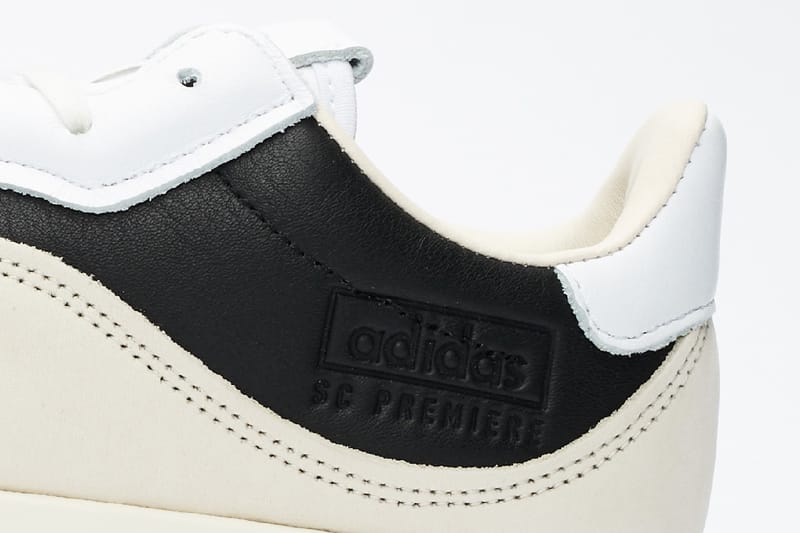 Adidas sc premiere white hot sale black