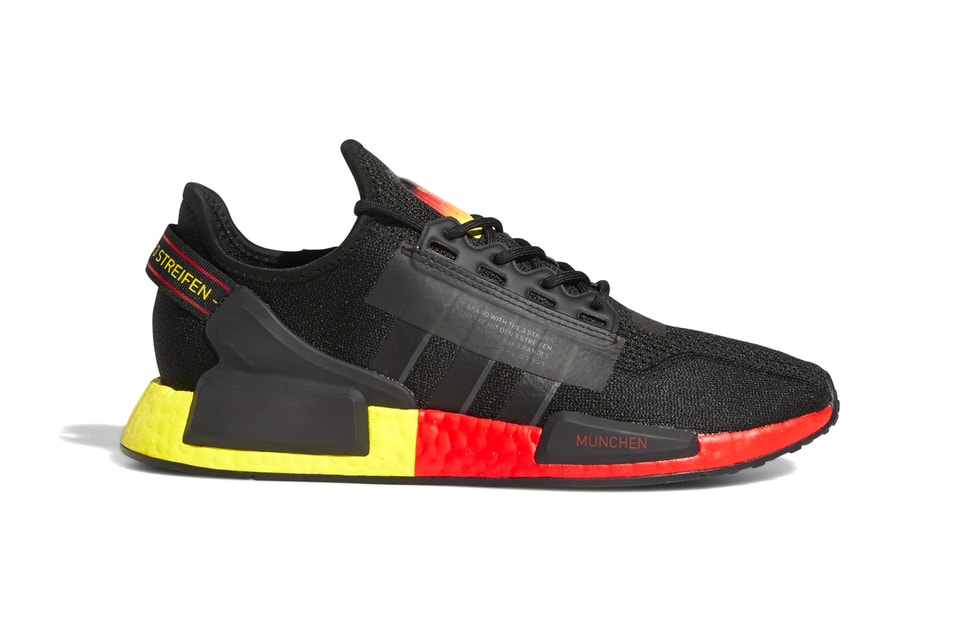 Adidas NMD R1 V2 Core Black Solar Gold