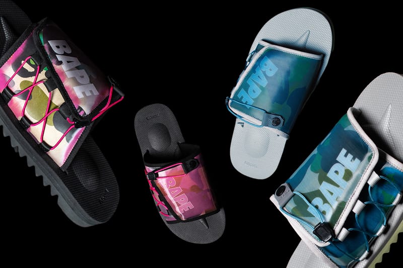 BAPE x Suicoke SS20 DAO Sandal Collaboration Hypebeast