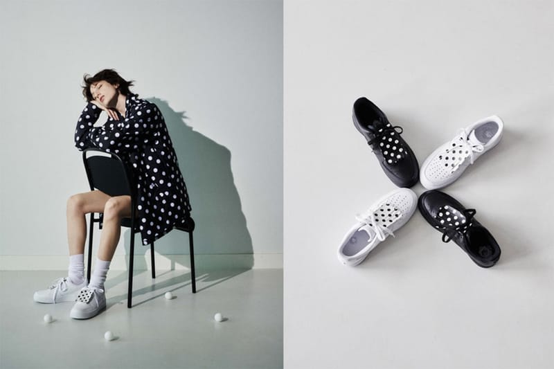 Nike polka dot store trainers