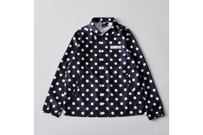 polka dot nike jacket