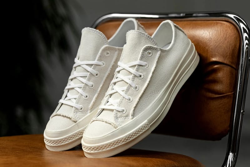 Chuck taylor all star 70 renew recycled cotton canvas low top online egret