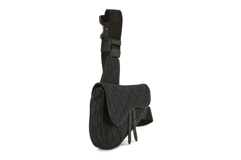 Dior saddle online noir