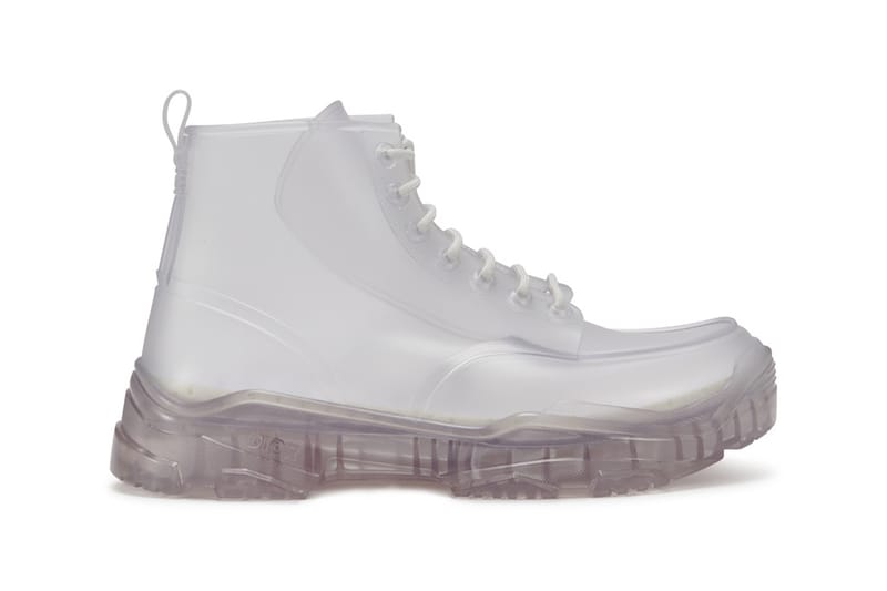 Dior Men's Transparent High-Top Rubber Boots SS20 | Hypebeast