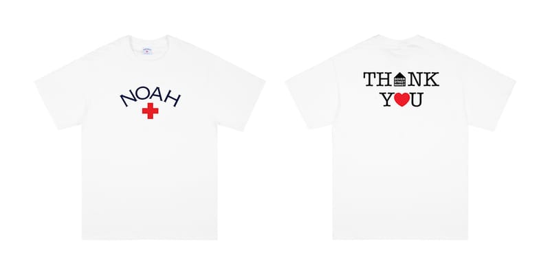 DSM x NOAH Thank You Core Logo T-Shirt Release | Hypebeast