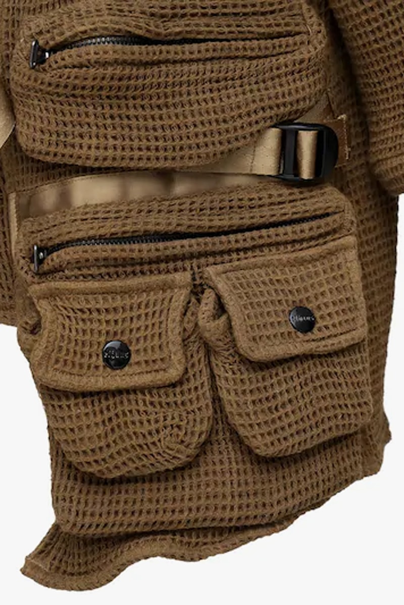 Elhaus Vagabond MultiPocket Utility Jacket in Black Hypebeast