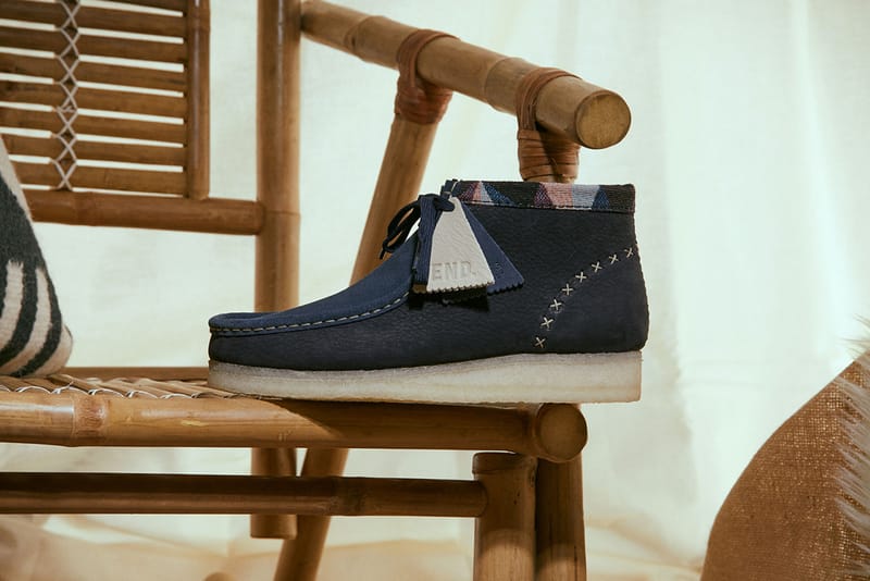 END. x Clarks Wallabee 