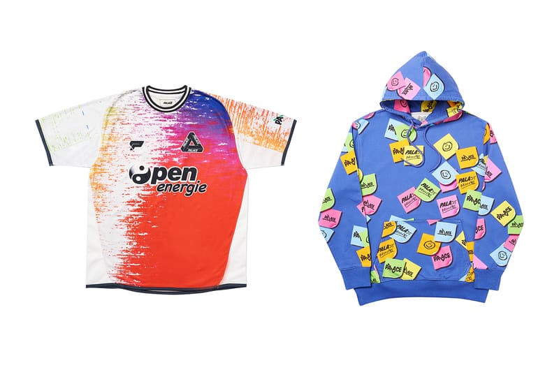 Palace MULTI OPTION FOOTIE JERSEY BLUE（Palace Multi Option