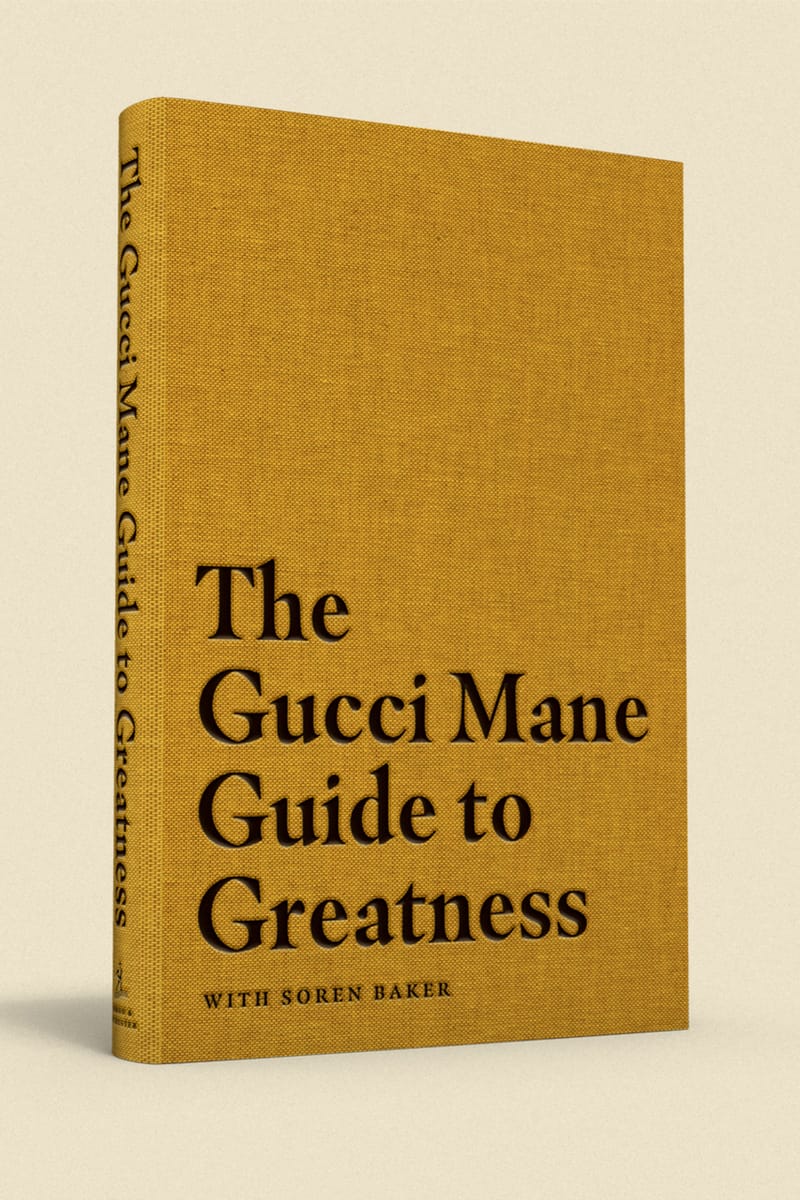 Gucci mane discount books