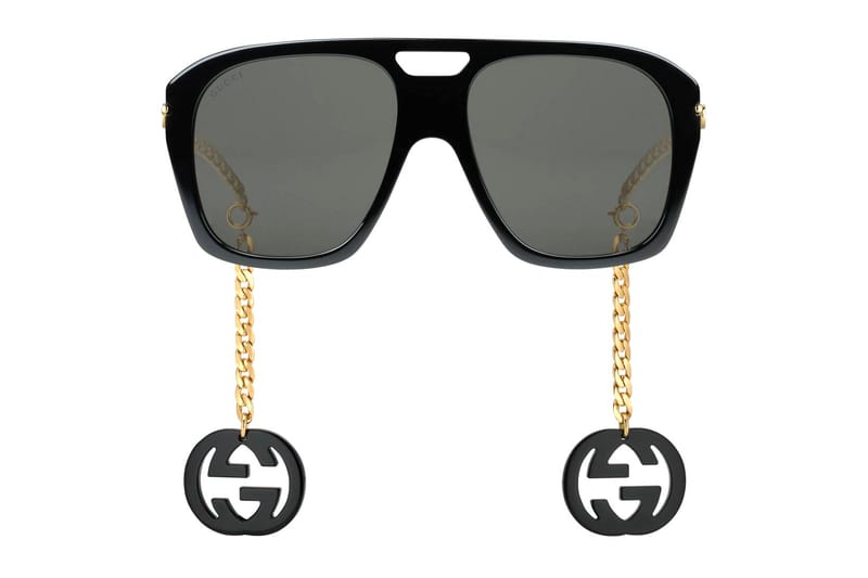 Gucci square sunglasses sales with charms