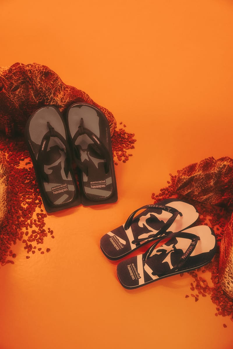 Havaianas skull flip flops hot sale