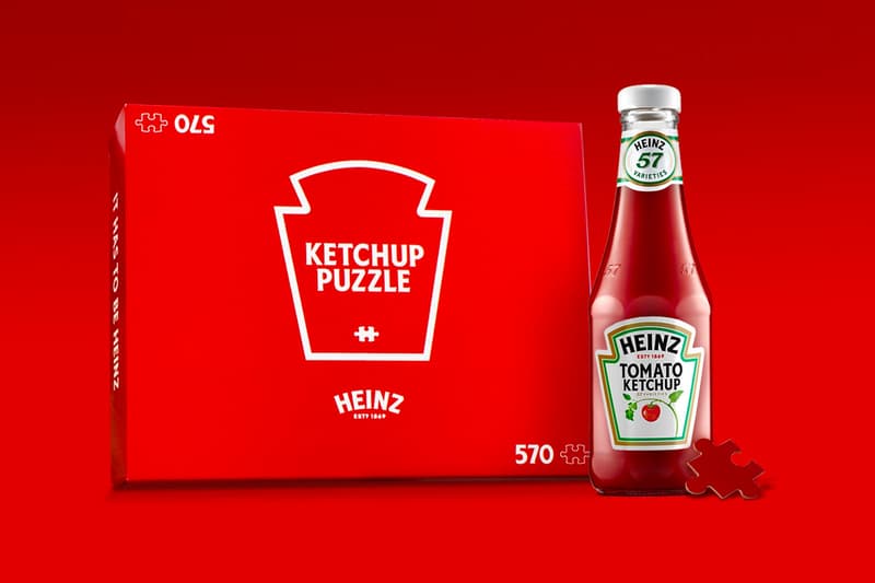 Heinz Ketchup Red Puzzle Release HYPEBEAST