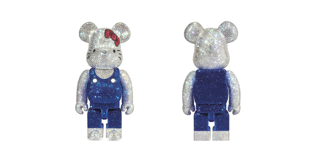 Medicom Toy Crafts Hello Kitty BE@RBRICK, украшенный кристаллами Сваровски