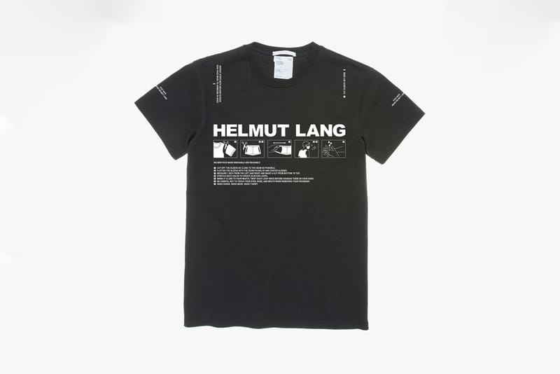 Helmut sales t shirt